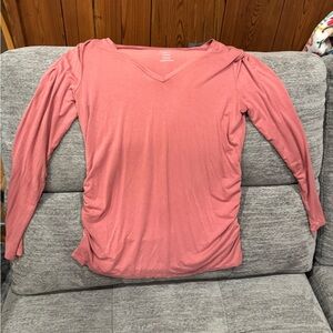 Motherhood maternity long sleeve shirt